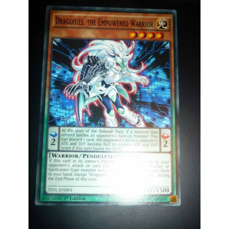 Dragodies The Empowerd Warrior TDIL-EN093 Yu-Gi-OH 3