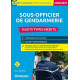 Sous-officier de gendarmerie-Sujets types inédits 2020/201:...