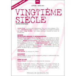 Vingtième siecle numéro 81 janvier-mars 2004