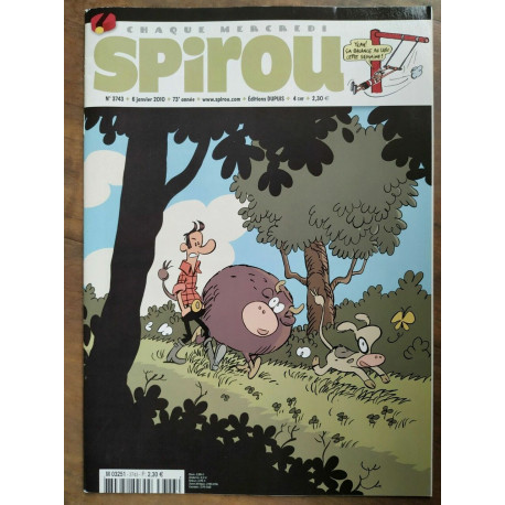 Spirou nº 3743 06 janvier 2010