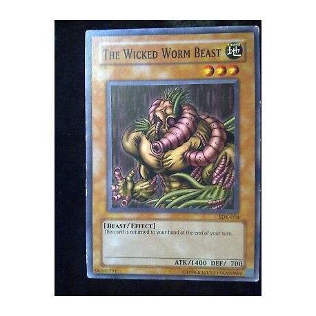 The Wicked Worn Beast SDK-004 Yu-Gi-Oh