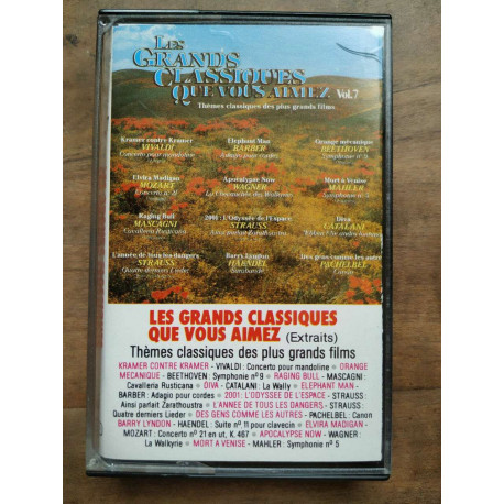 Les grands classiques que vous aimez Vol. 7 Cassette Audio-K7