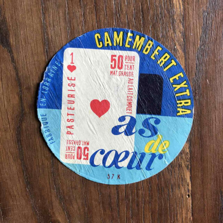 Camembert extra as de coeur