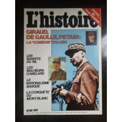 L'histoire Nº 88 giraud de gaulle petain avril 1986