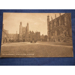 CPA The Quadrangle Eton College Windsor Photogravure Series N1