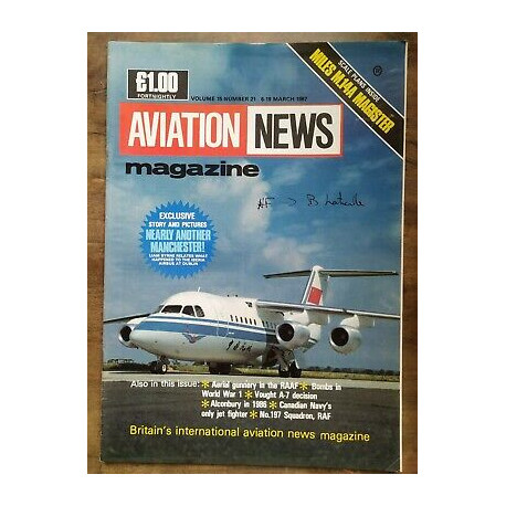 Aviation News Magazine vol 15 Nº 21 6 19 March 1987