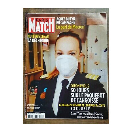 Paris Match Nº3696 11 Mars 2020