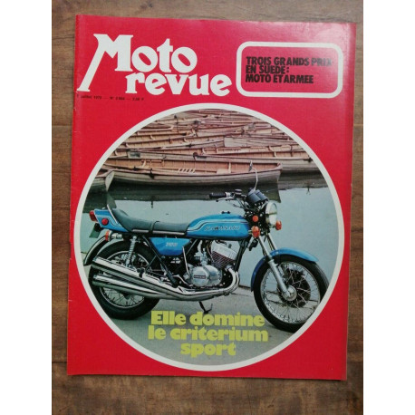 Moto Revue n 2084 7 juillet 1972