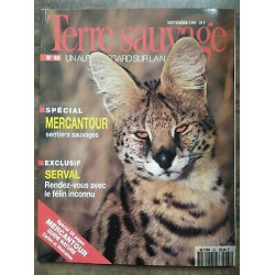 Terre Sauvage n65 Septembre 1992 Spécial mercantour sentiers sauvages