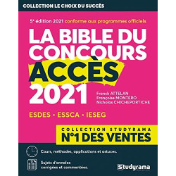 La bible du concours accès 2021