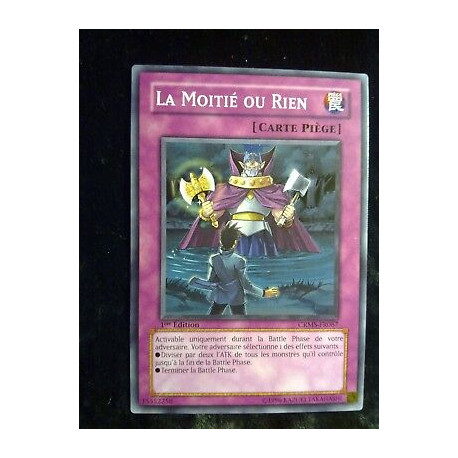 La Moitié ou Rien CRMS-FR067 Yu-Gi-Oh