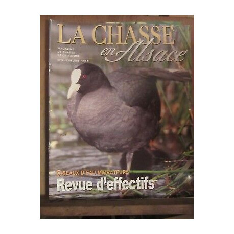 La Chasse en alsace magazine de Chasse et de nature n5 Juin 2002