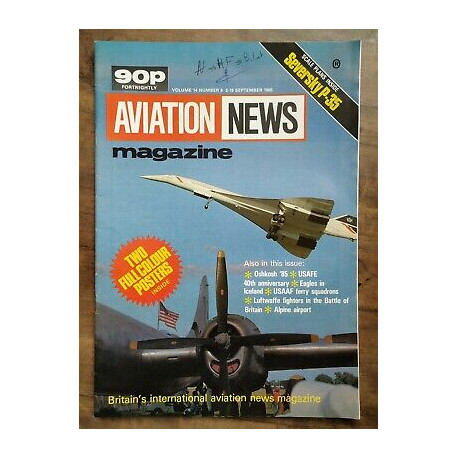 Aviation News Magazine vol 14 Nº 8 6 19 Septembre 1985