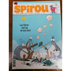 Spirou n3765 Les givrés font feu de tout bois