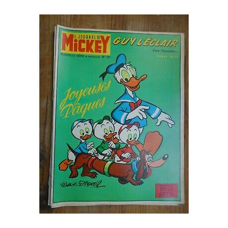 Le journal de Mickey hebdomadaire n 724