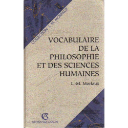 Vocabulaire de la philosophie et des sciences humaines