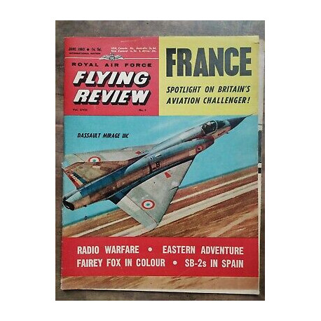 Royal Air Force Flying Review vol xviii Nº 9 June 1963