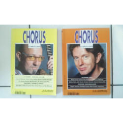 lot revues CHORUS n 32 et 33 Graeme Allwright Kent 2000