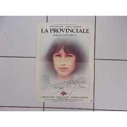 affiche 55 x 40 cms film LA PROVINCIALE Claude Goretta Nathalie Baye