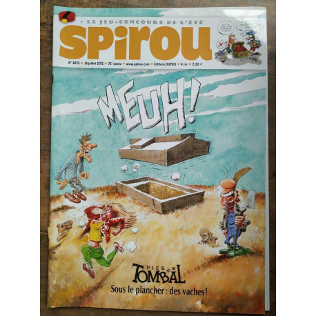 Spirou nº 3875 18 juillet 2012