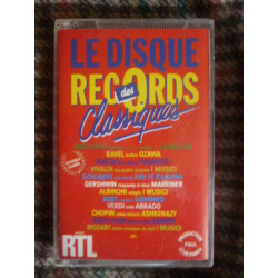 Le disque des records classiques Cassette Audio-K7 Paul Lederman...