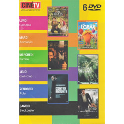 Ciné TV votre semaine Cinéma coffret 6 DVD