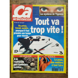 ça m'interesse n171 Mai 1995 Tout va trop vite