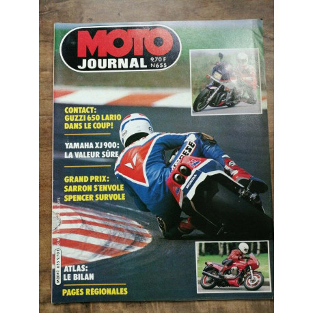 Moto Journal - Nº 655 1984