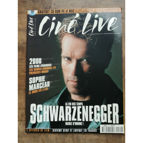 Ciné Live Nº 30 Schwarzenegger Décembre 1999