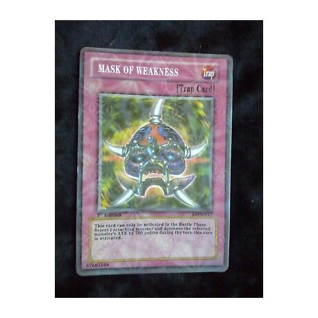 Mask of Weakness LON-015 Yu-Gi-Oh