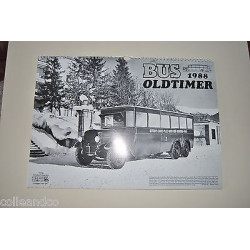 calendrier kalender BUS OLDTIMER verkehrs fotoarchiv j Biegger Uster