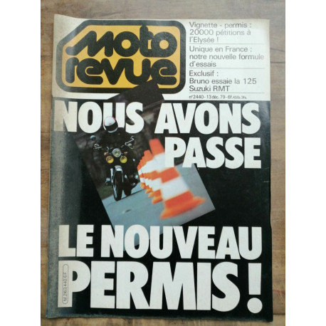 Moto Revue Nº 2440 13 Décembre 1979