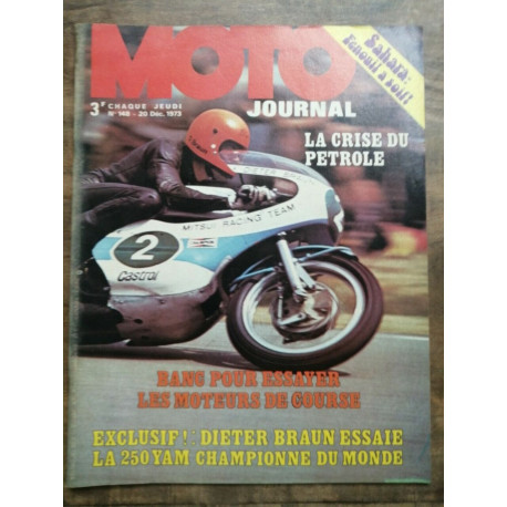 Moto Journal Nº 148 20 Décembre 1973