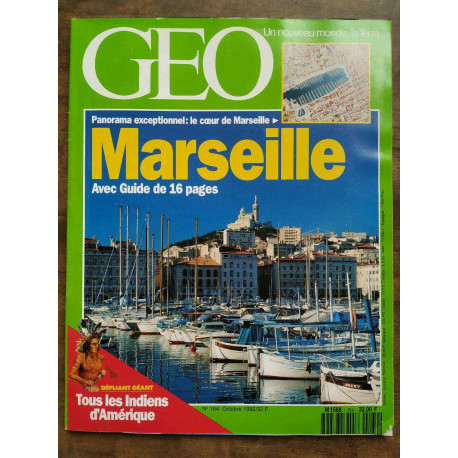 Magazine GEO n164 Octobre 1992