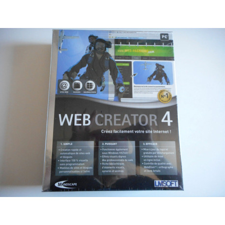 Web Creator 4 - Créez facilement votre site internet