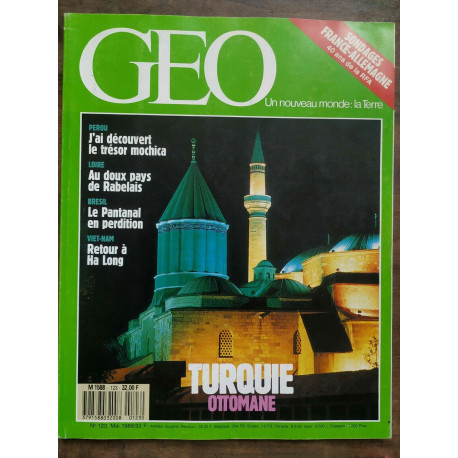 Magazine GEO n123 Mai 1989