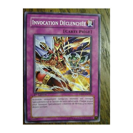 Invocation Déclenchée DP07-FR021 Yu-Gi-Oh