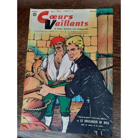 Coeurs Vaillants Nº 49 Novembre 1958