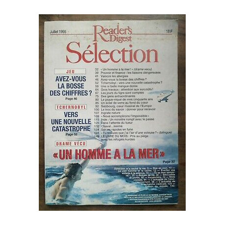 Reader's Digest Sélection Juillet 1995