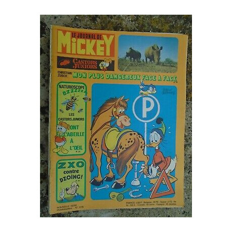 Le Journal de Mickey hebdomadaire Spécial N 1179