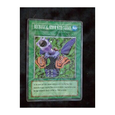 Mechanical Armor with Cannon G4-07 Yu-Gi-Oh