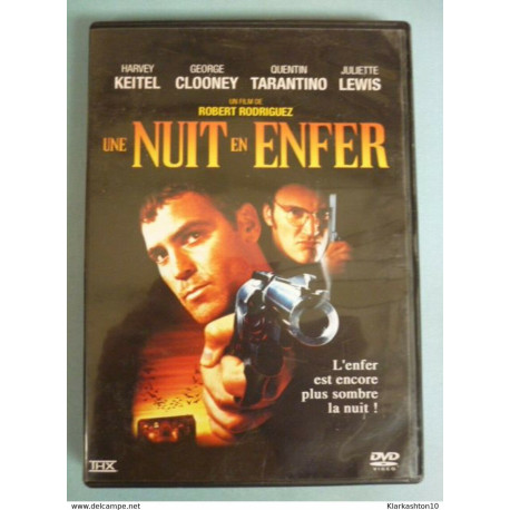 Une Nuit en Enfer (George Clooney Harvey Keitel)/ DVD simple