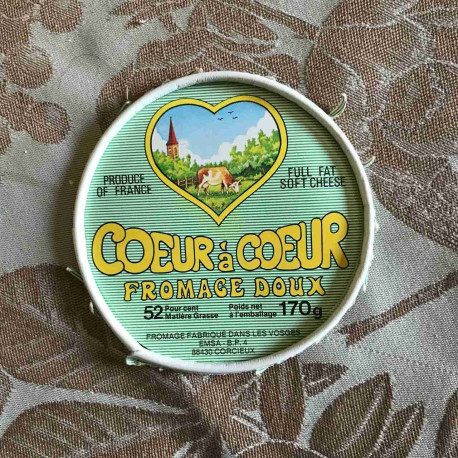 Coeur à coeur fromage doux