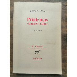 j m g Le Clézio Printemps et autres saisons gallimard