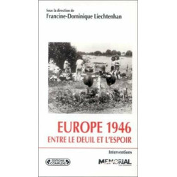 Europe 1946 entre le deuil et espoir