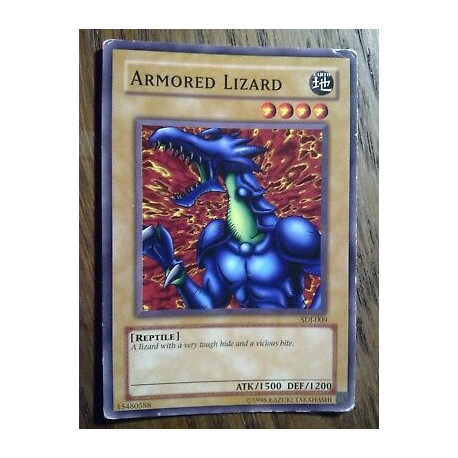 Armored Lizard SDJ-009 Yu-Gi-Oh