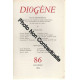 Diogène N° 86 Avril Juin 1974