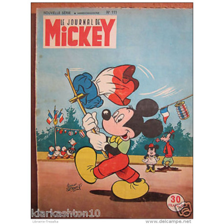 Le Journal de Mickey Nouvelle Série N°111