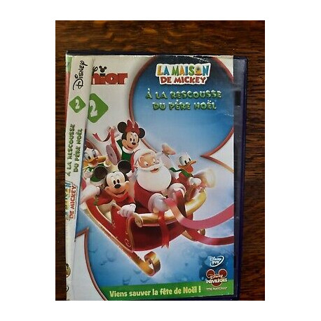 DVD - La Maison de Mickey 2 A La Rescousse du Père Noël