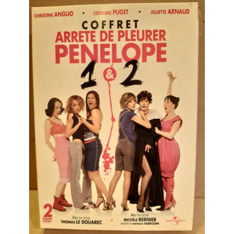 Arrete de Pleurer Penelope 1 et 2 Christine Anglio 2 DVD